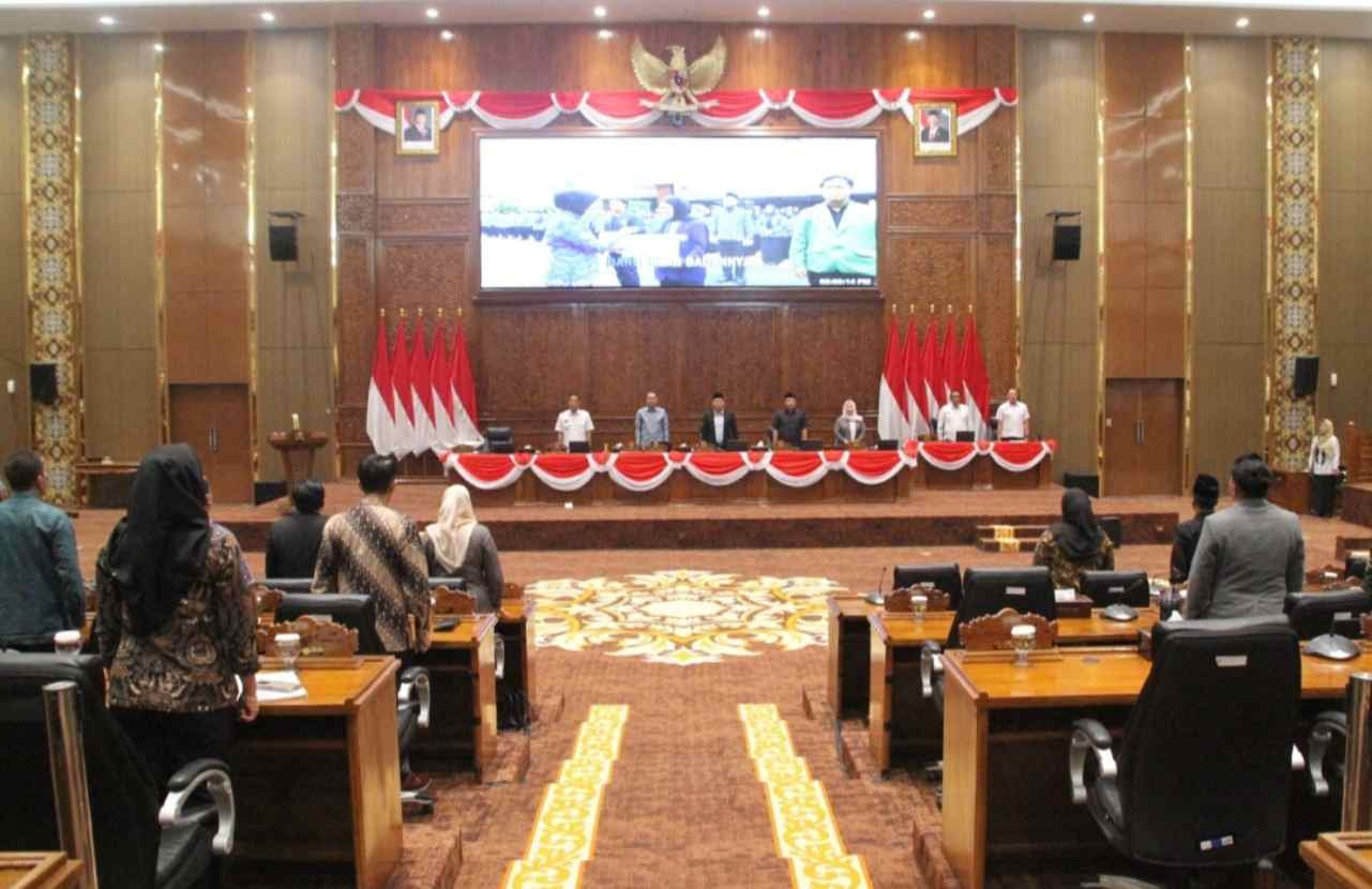 DPRD Bojonegoro Gelar Rapat Paripurna, Bahas 5 Raperda