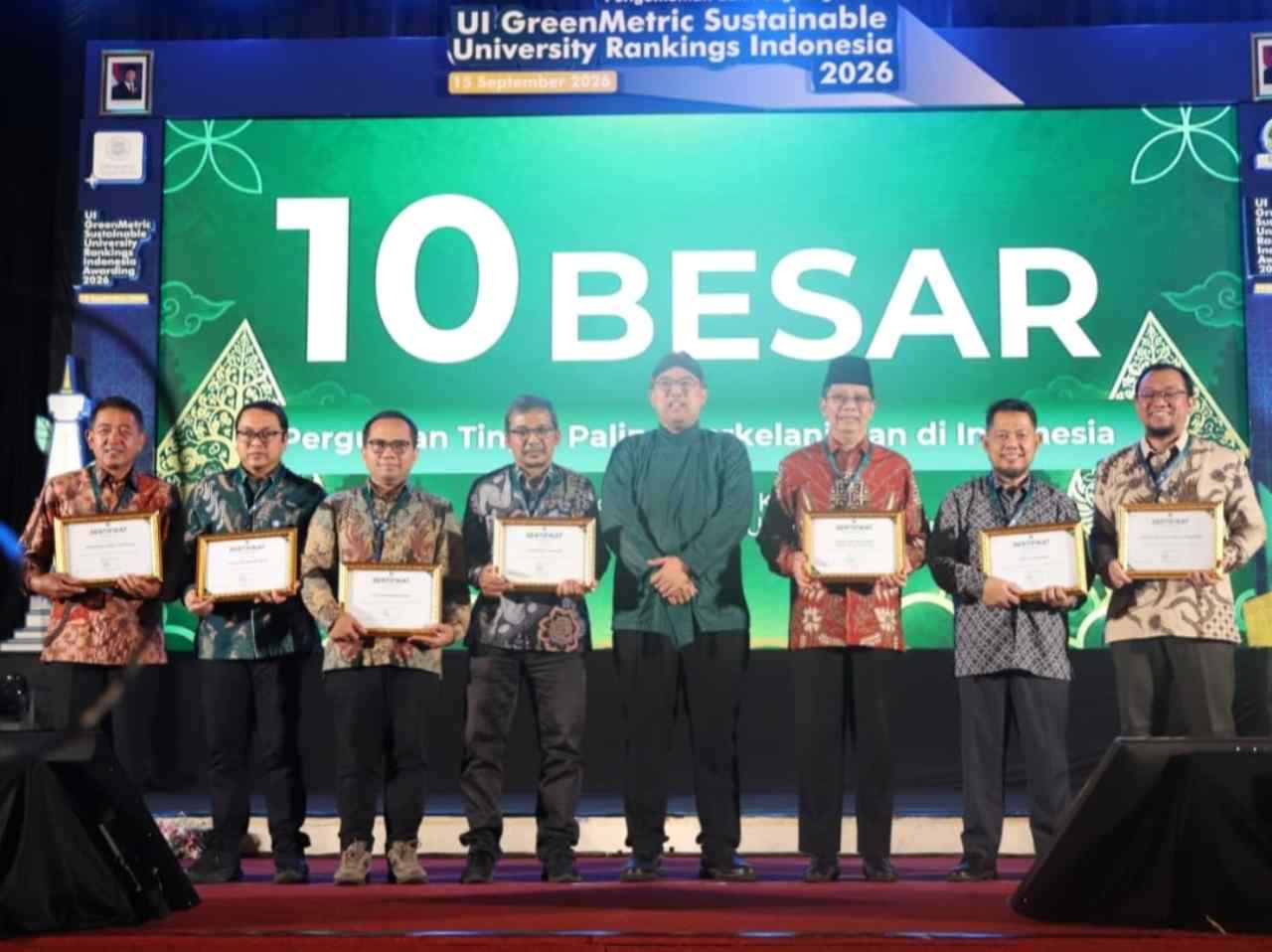 Raih Peringkat 10 Besar UI GreenMetric 2026, ITS Dorong Energi Bersih dan Zero Waste